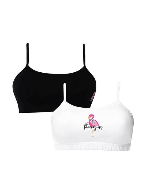 d'chica-kids-multicolor-cotton-bras---pack-of-2
