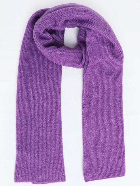 vero-moda-purple-plain-scarf