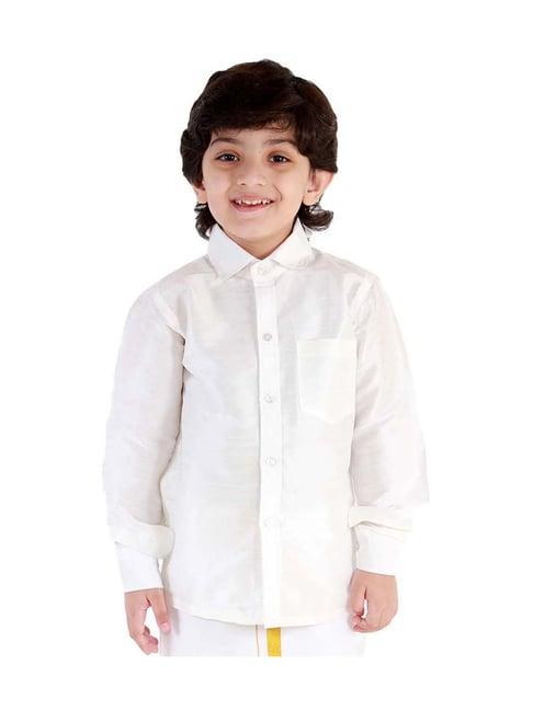 vastramay-kids-white-ethnic-shirt