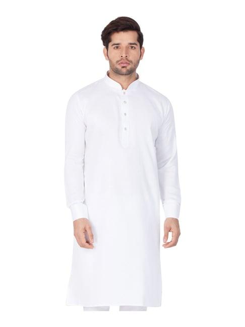 vastramay-white-cotton-straight-fit-kurta-churidar-set