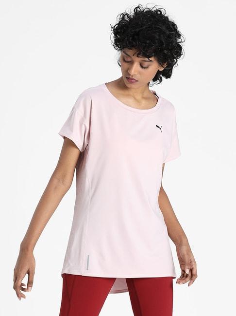 puma-light-pink-round-neck-t-shirt
