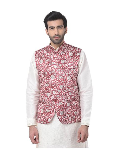 sg-leman-pink-sleeveless-regular-fit-nehru-jacket