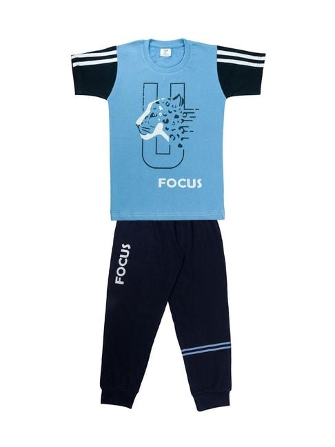 todd-n-teen-kids-printed-blue-&-navy-t-shirt-with-joggers