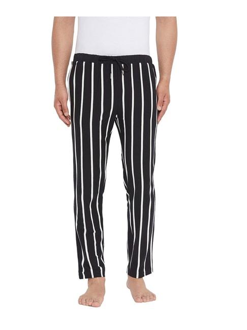hypernation-black-&-white-striped-pyjamas