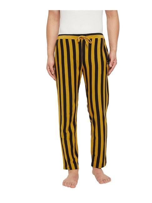 hypernation-yellow-&-black-striped-pyjamas
