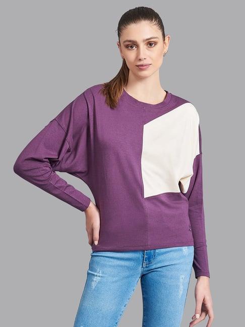 beverly-hills-polo-club-purple-&-white-sweatshirt