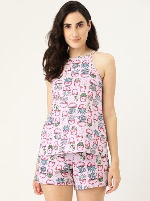 clt.s-lilac-printed-spaghetti-with-shorts