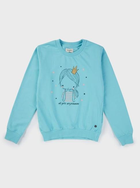 gini-&-jony-kids-blue-cotton-printed-sweatshirt