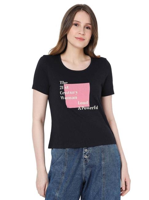 vero-moda-black-graphic-print-t-shirt