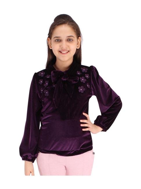 cutecumber-kids-purple-applique-pattern-top