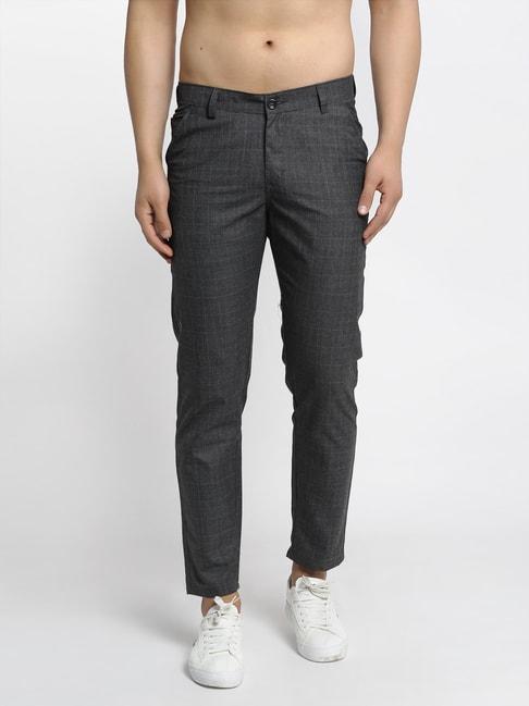 jainish-men's-checked-casual-trousers