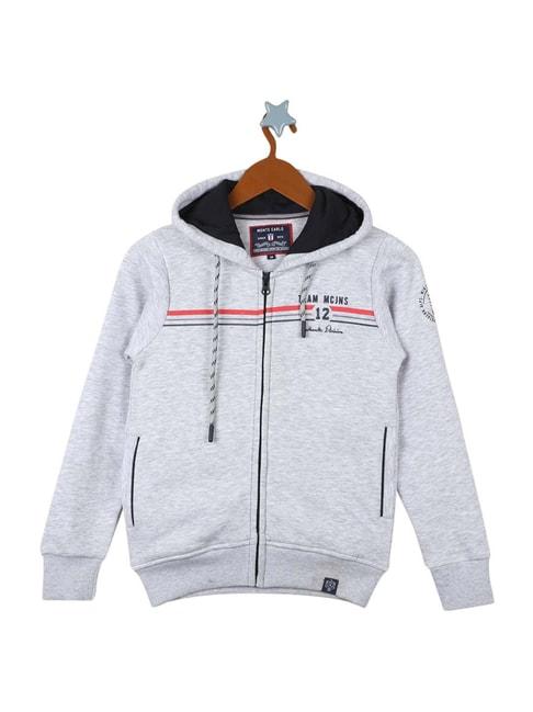 monte-carlo-kids-grey-printed-hoodie