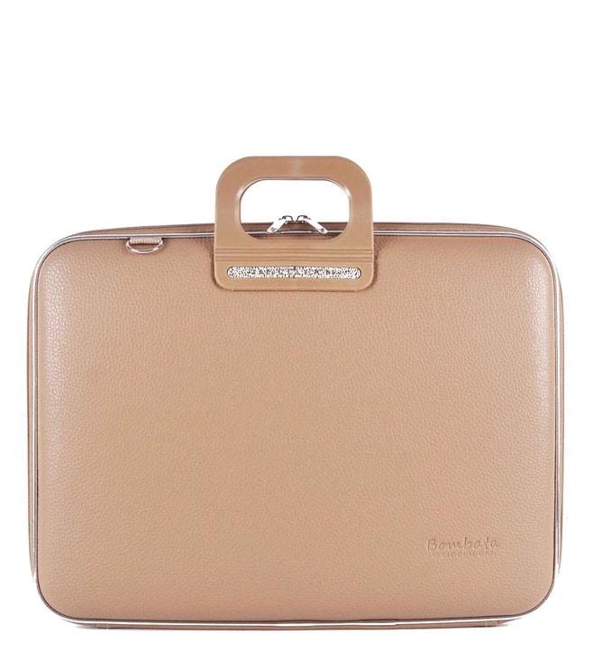 bombata-firenze-classic-taupe-17"-laptop-briefcase