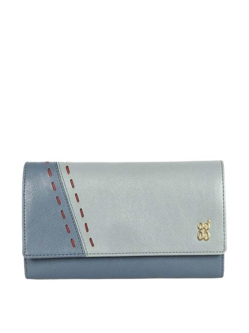 baggit-blue-solid-tri-fold-wallet-for-women