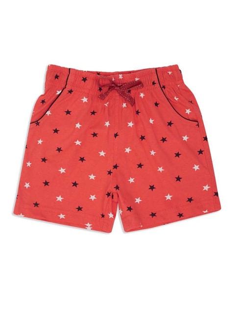 sweet-dreams-kids-coral-printed-shorts