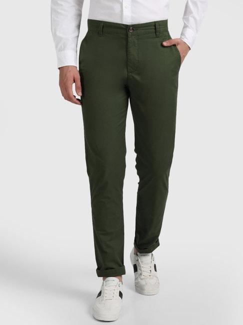 united-colors-of-benetton-green-cotton-slim-fit-chinos