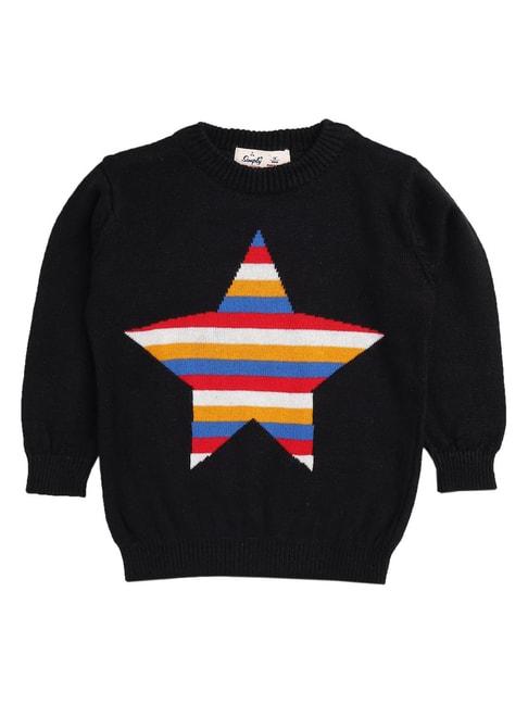 simply-kids-black-printed-sweatshirt