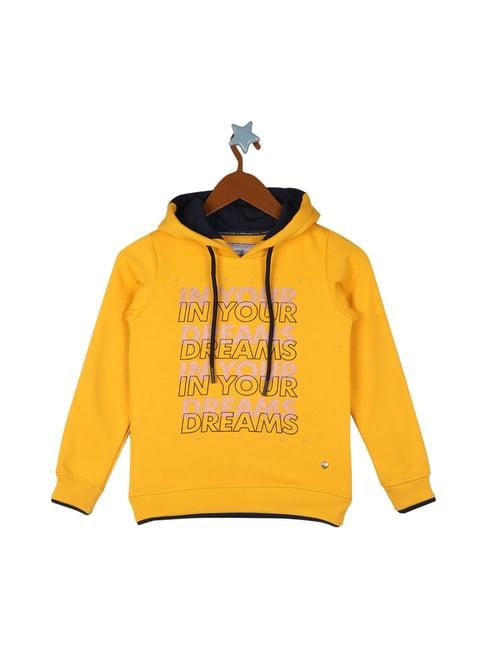 monte-carlo-kids-yellow-graphic-print-hoodie