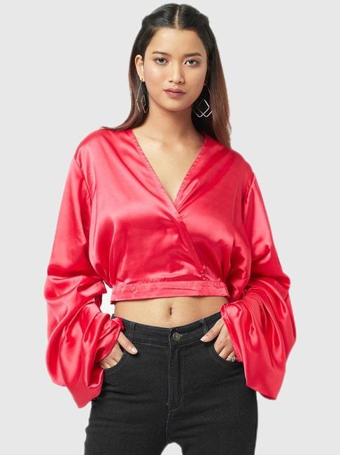 attic-salt-red-relaxed-fit-top