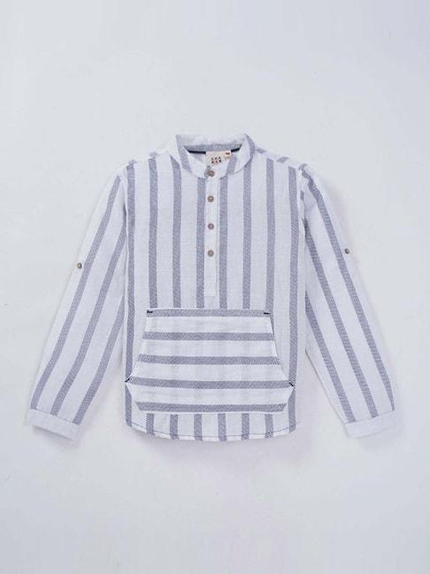 ed-a-mamma-kids-navy-cotton-striped-shirt