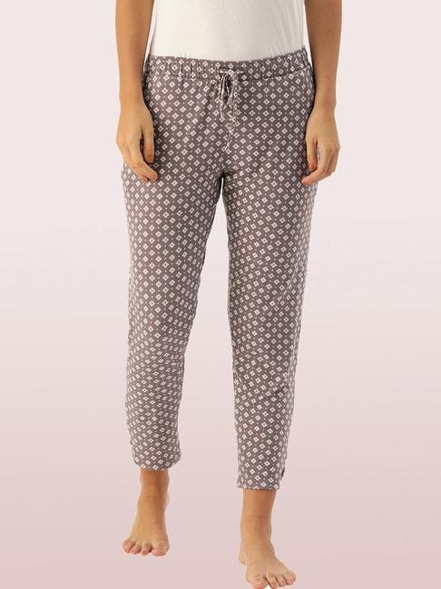 enamor-grey-printed-lounge-pants