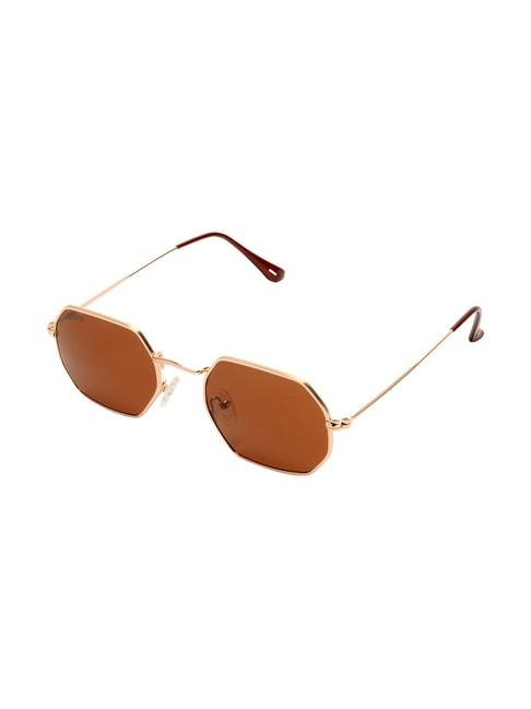 roadies-dark-brown-hexagon-unisex-sunglasses