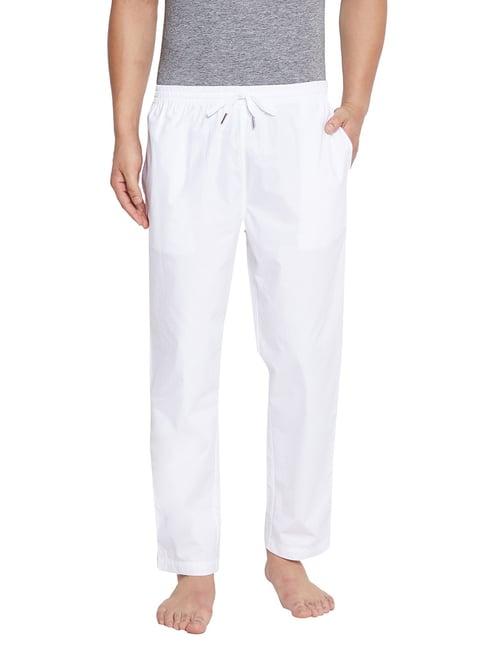 hypernation-white-regular-fit-pyjamas