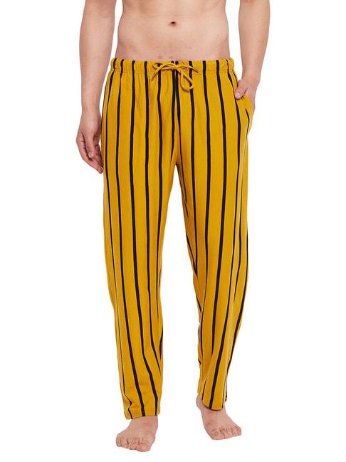 hypernation-yellow-&-black-striped-pyjamas