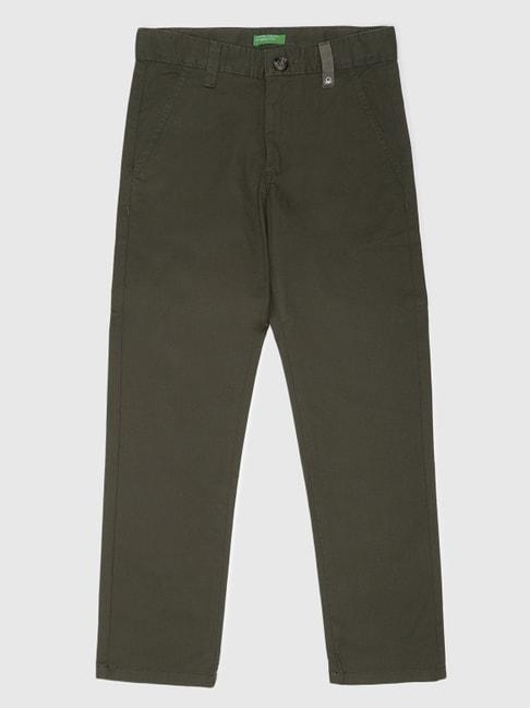 united-colors-of-benetton-kids-olive-slim-fit-trousers-pant