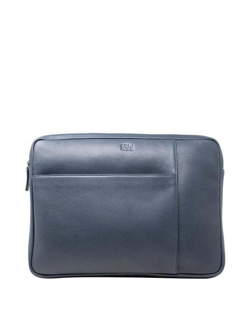 tohl-navy-solid-laptop-sleeve