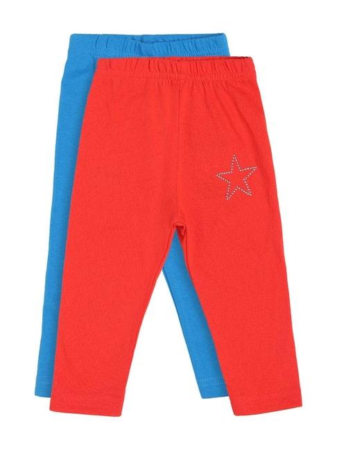bodycare-kids-red-&-royal-blue-cotton-trackpants