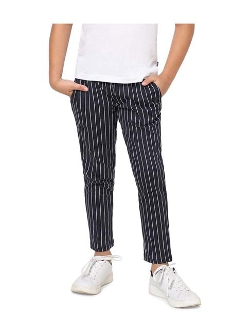 jack-&-jones-junior-black-striped-trousers
