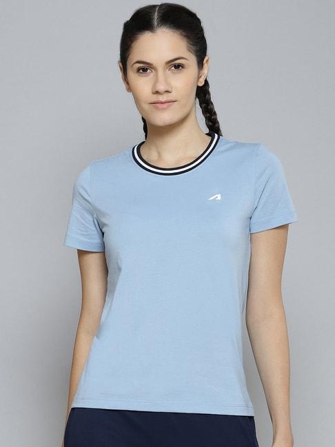 alcis-light-blue-round-neck-t-shirt
