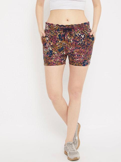 crimsoune-club-multicolored-printed-shorts