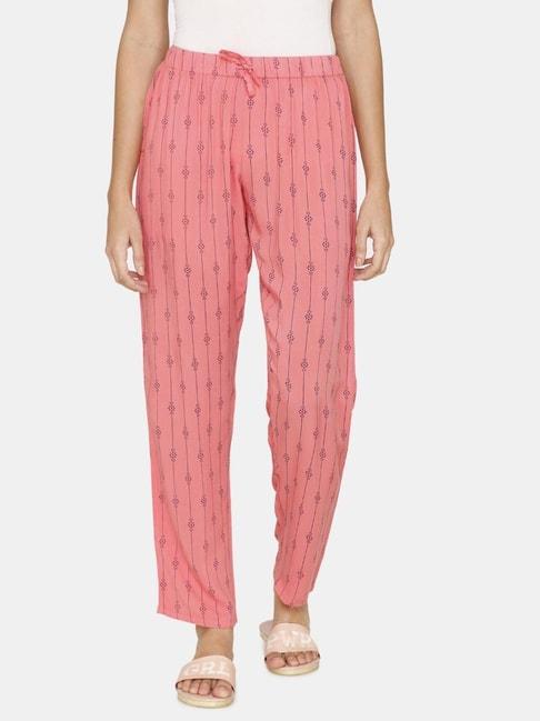 coucou-by-zivame-pink-printed-pajamas