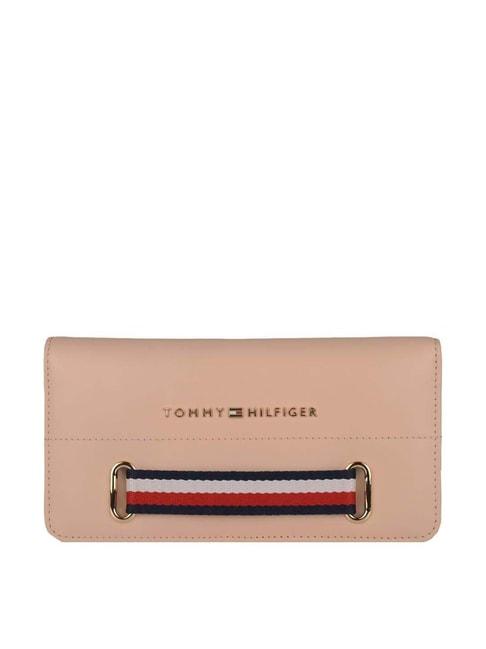 tommy-hilfiger-pink-solid-bi-fold-wallet-for-women