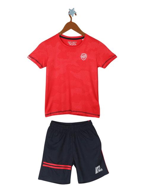monte-carlo-kids-red-&-navy-camo-t-shirt-with-bermudas