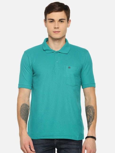 dollar-green-regular-fit-polo-t-shirt