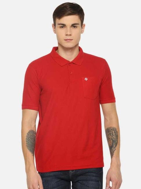 dollar-red-regular-fit-polo-t-shirt