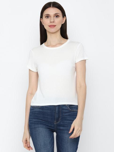american-eagle-outfitters-white-round-neck-t-shirt