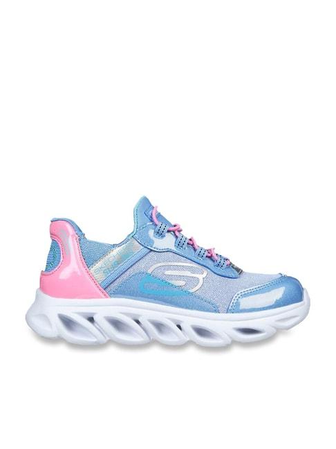 skechers-girls-flex-glide-blue-pink-casual-slip-on-shoe
