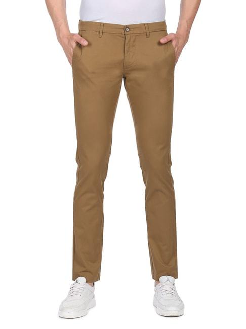 u.s.-polo-assn.-brown-slim-fit-flat-front-trousers
