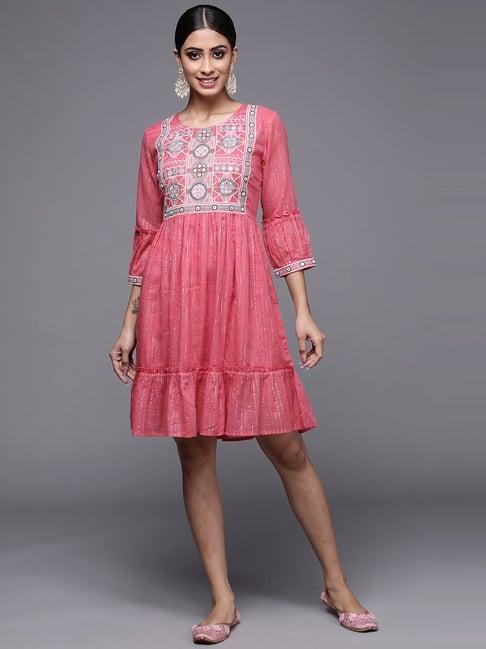 indo-era-pink-cotton-embroidered-a-line-dress