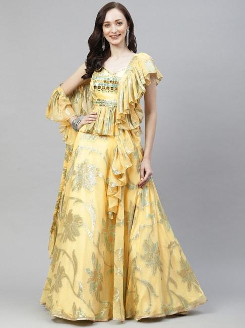 readiprint-fashions-yellow-embroidered-lehenga-choli-set-with-dupatta