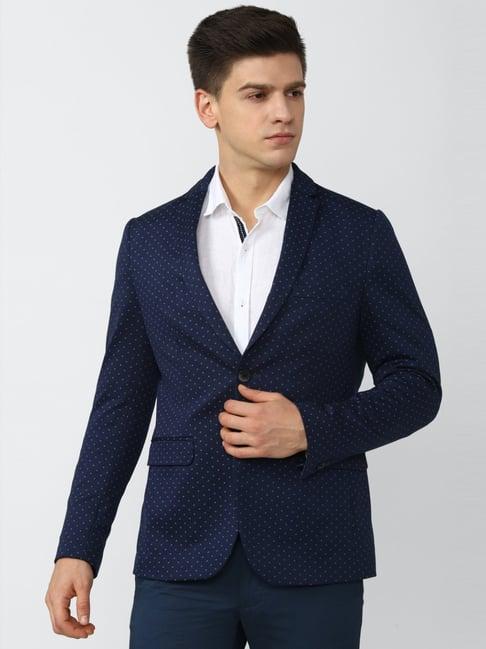 van-heusen-sport-navy-slim-fit-printed-blazers