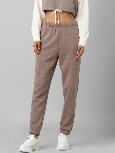 only-brown-regular-fit-sweat-pants