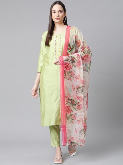 jompers-green-embroidered-kurta-pant-set-with-dupatta