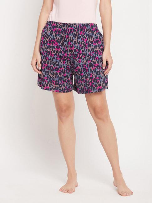 clovia-multicolor-printed-shorts