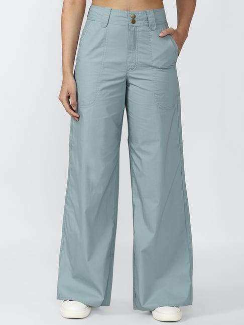 forever-21-blue-regular-fit-flat-front-trousers