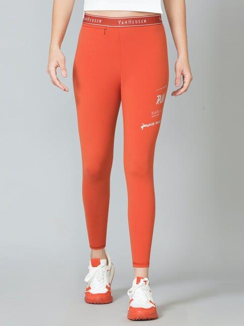 van-heusen-orange-printed-mid-rise-tights